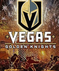 Vegas Golden Knights Logo Diamond Paintings