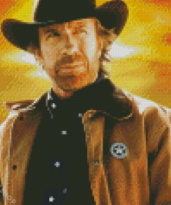 Walker Texas Ranger Film Diamond Paintings