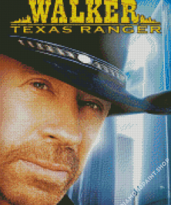 Walker Texas Ranger Poster Diamond Paintings