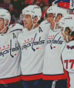 Washington Capitals Team Diamond Paintings