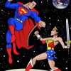 Wonder Woman And Superman Diamond Paintings