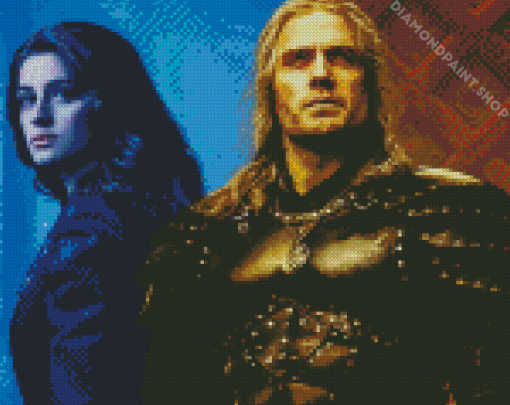 Yennefer And Geralt Diamond Paintings