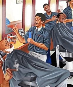 Aesthetic Barbershop Diamond Paintings