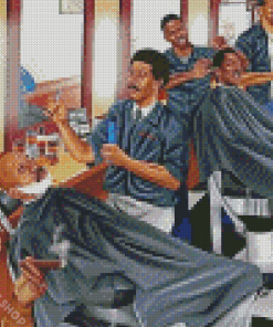 Aesthetic Barbershop Diamond Paintings