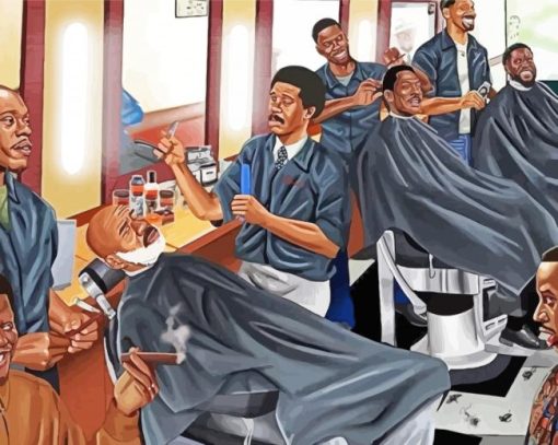 Aesthetic Barbershop Diamond Paintings