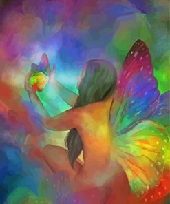 Rainbow Fairy Art Diamond Paintings