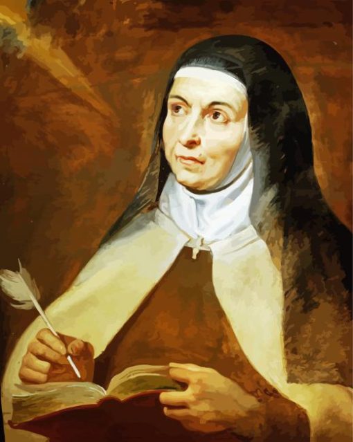 St Teresa Of Avila Diamond Paintings