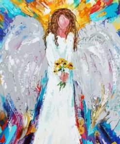 Sunflower Angel Art Diamond Paintings