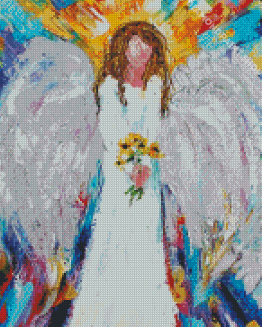 Sunflower Angel Art Diamond Paintings