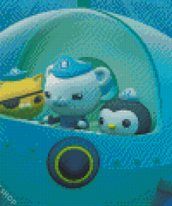 The Octanauts Characters Diamond Paintings