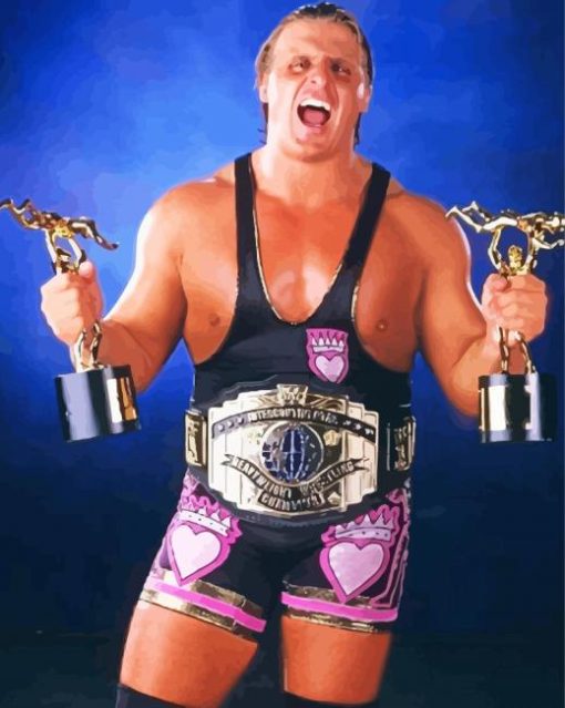 Owen Hart Wrestler Diamond Paintings