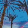 Aesthetic Palm Trees Diamond Paintings