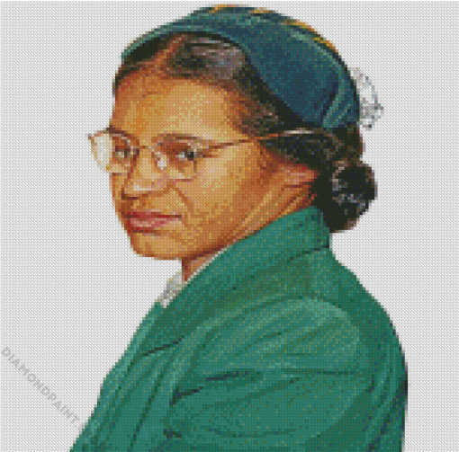 Young Rosa Parks Diamond Paintings