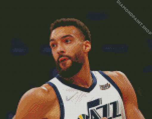 Rudy Gobert Basketballer Diamond Paintings