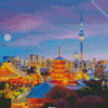 Amazing Japanese City Diamond Paintings