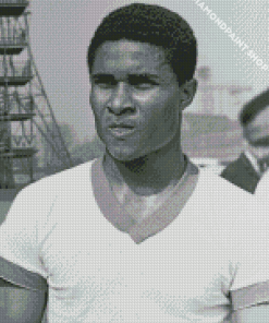 Young Eusebio Da Silva Diamond Paintings