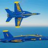 Blue Angels Thunderbird Diamond Paintings