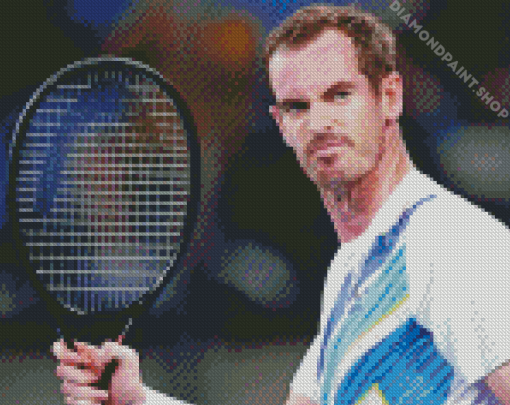 Andy Murray Player Diamond Paintings