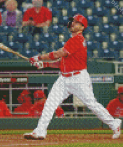 Cincinnati Reds Baseballer Diamond Paintings