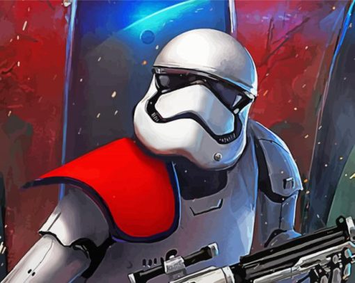 Cool Storm Trooper Diamond Paintings