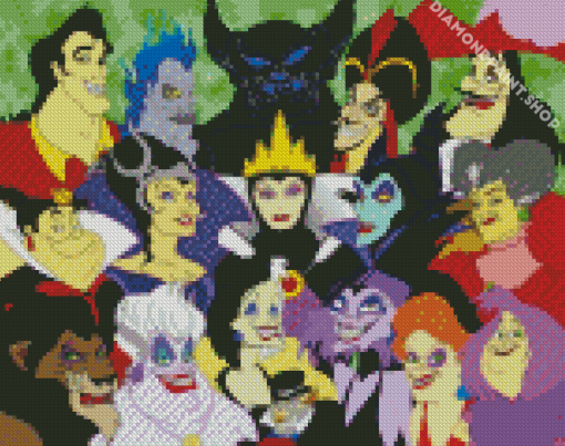 Disney Villians Diamond Paintings