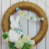 Artistic Easter Wreath Diamond Paintings