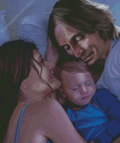 Precious Family Moments Diamond Paintings