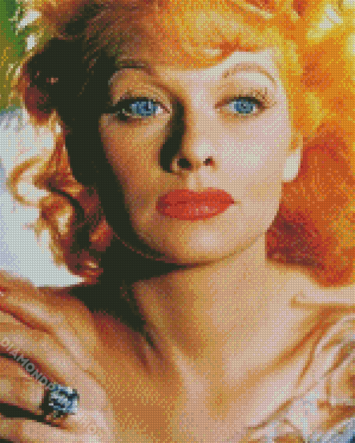 Pretty Lucille Ball Diamond Paintings