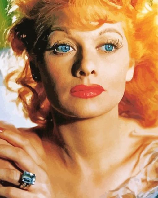 Pretty Lucille Ball Diamond Paintings