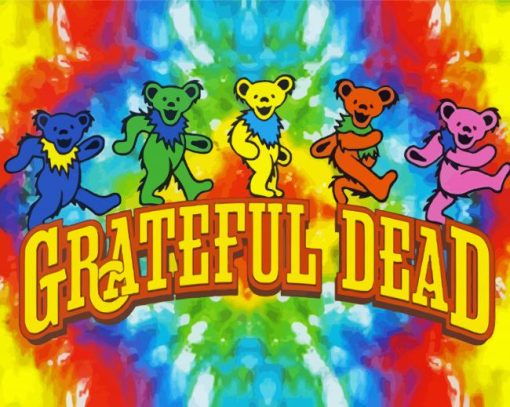 Grateful Dead Bears Diamond Paintings