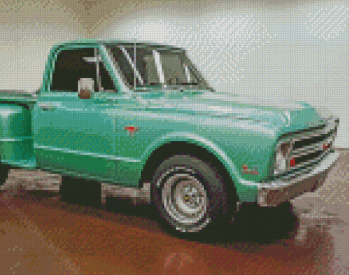 1967 Chevy Stepside Diamond Paintings