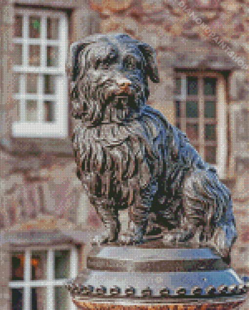 Greyfriars Bobby Landmark Diamond Paintings