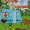 Happy Camper Diamond Paintings