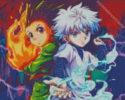 Hunter X Hunter Anime Diamond Paintings