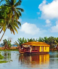 Kerala Lake Diamond Paintings