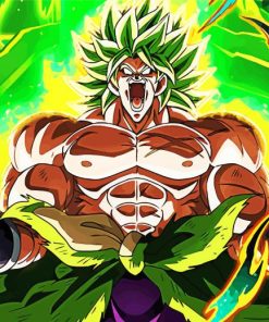 Mad Broly Diamond By Paintings