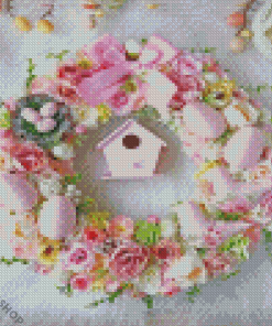 Easter Wreath Diamond Paintings