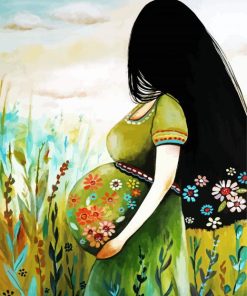 Pregnant Woman Diamond Paintings