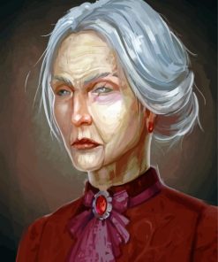 Scary Old Lady Diamond Paintings