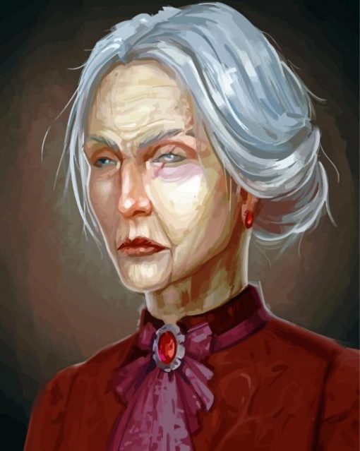 Scary Old Lady Diamond Paintings