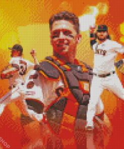 Sf Giants Players Diamond Paintings