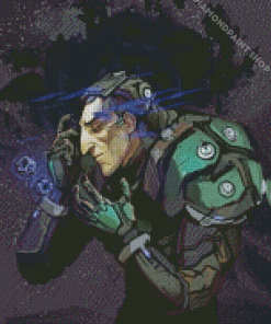 Sigma Overwatch Character Diamond Paintings