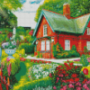 Summer Cottage Diamond Paintings