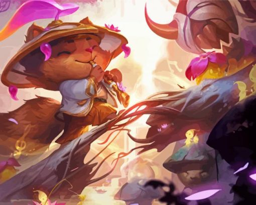 Teemo Legends Cartoon Diamond Paintings