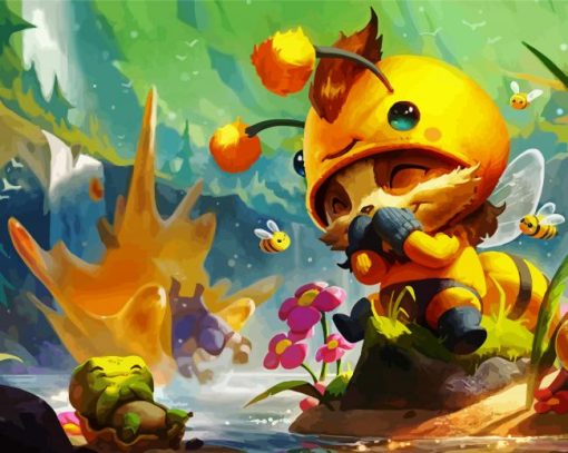 Teemo League Of Legends Diamond Paintings