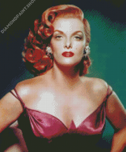 Actress Jane Russell Diamond Paintings