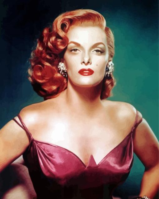 Actress Jane Russell Diamond Paintings