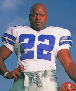 Emmitt Smith Player Diamond Paintings