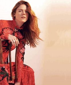 Actress Rose Leslie Diamond Paintings