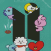 Aesthetic Bt21 Diamond Paintings